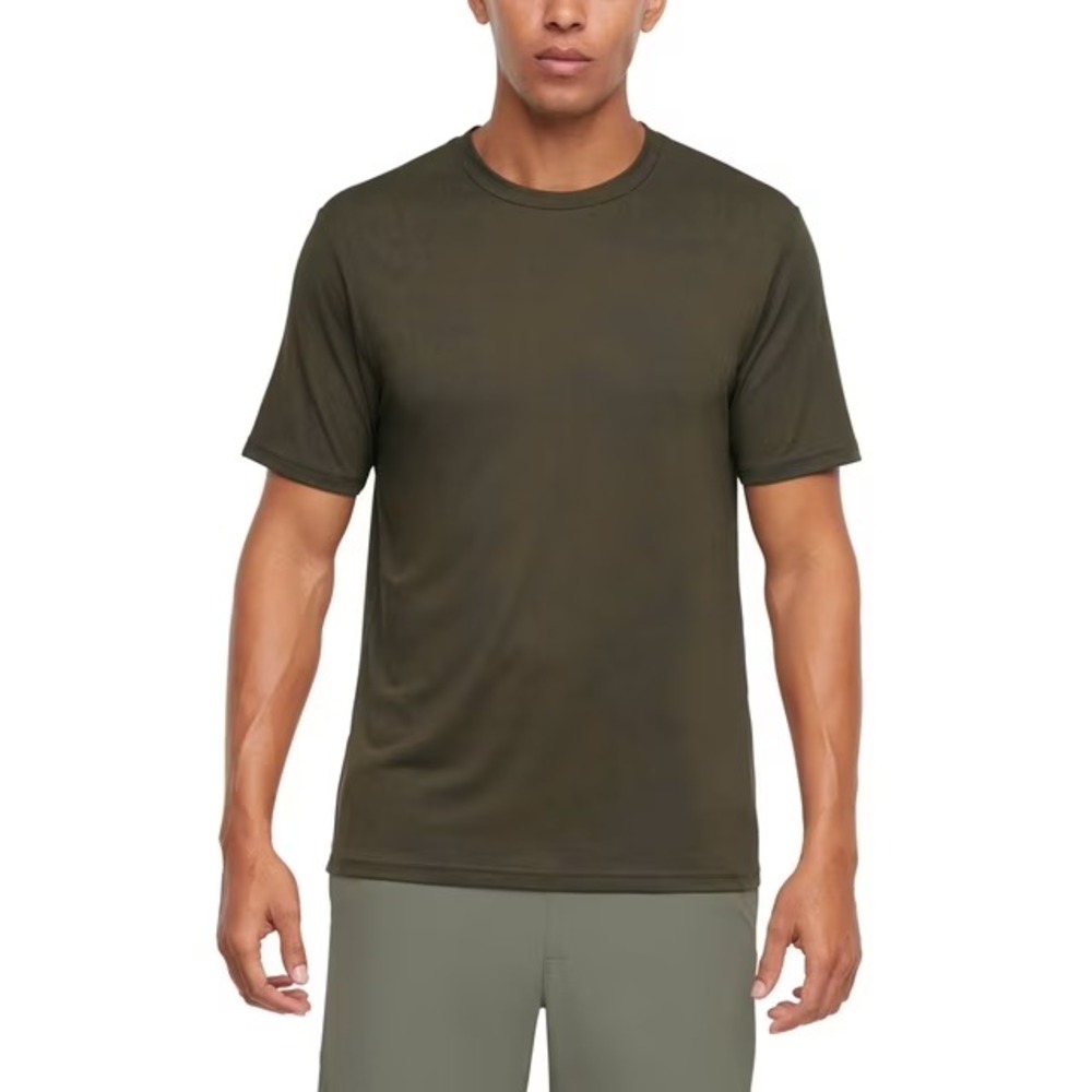 Gapfit Mens Active Short Sleeve T-Shirt Green Mineral Wash M